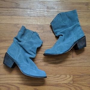 🍁Steve Madden Grey Slouchy Boots P-Turner